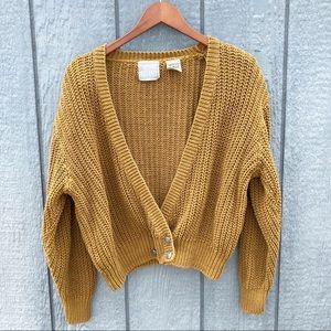 Vintage Gitano Grandpa Style Sweater Cardigan L